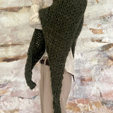 mohair caqui