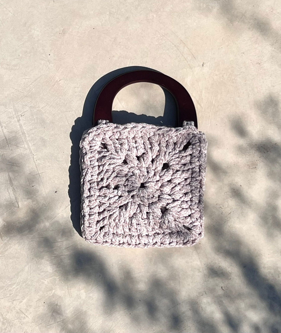 Bolso de algodón tejido a mano en Barcelona de Maas Colors