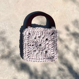 Bolso de algodón tejido a mano en Barcelona de Maas Colors