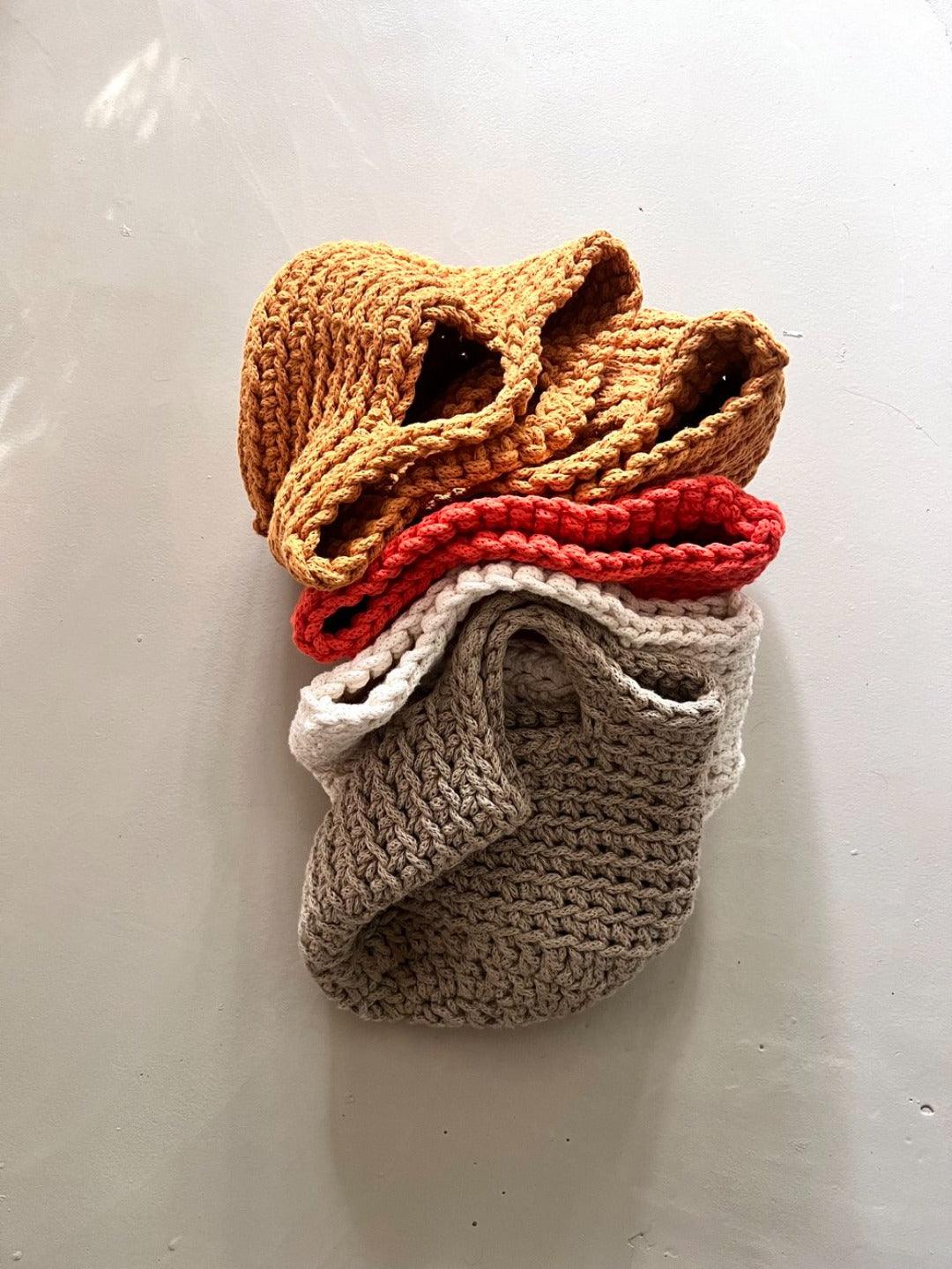 Bolso de algodón tejido a mano en Barcelona de Maas Colors