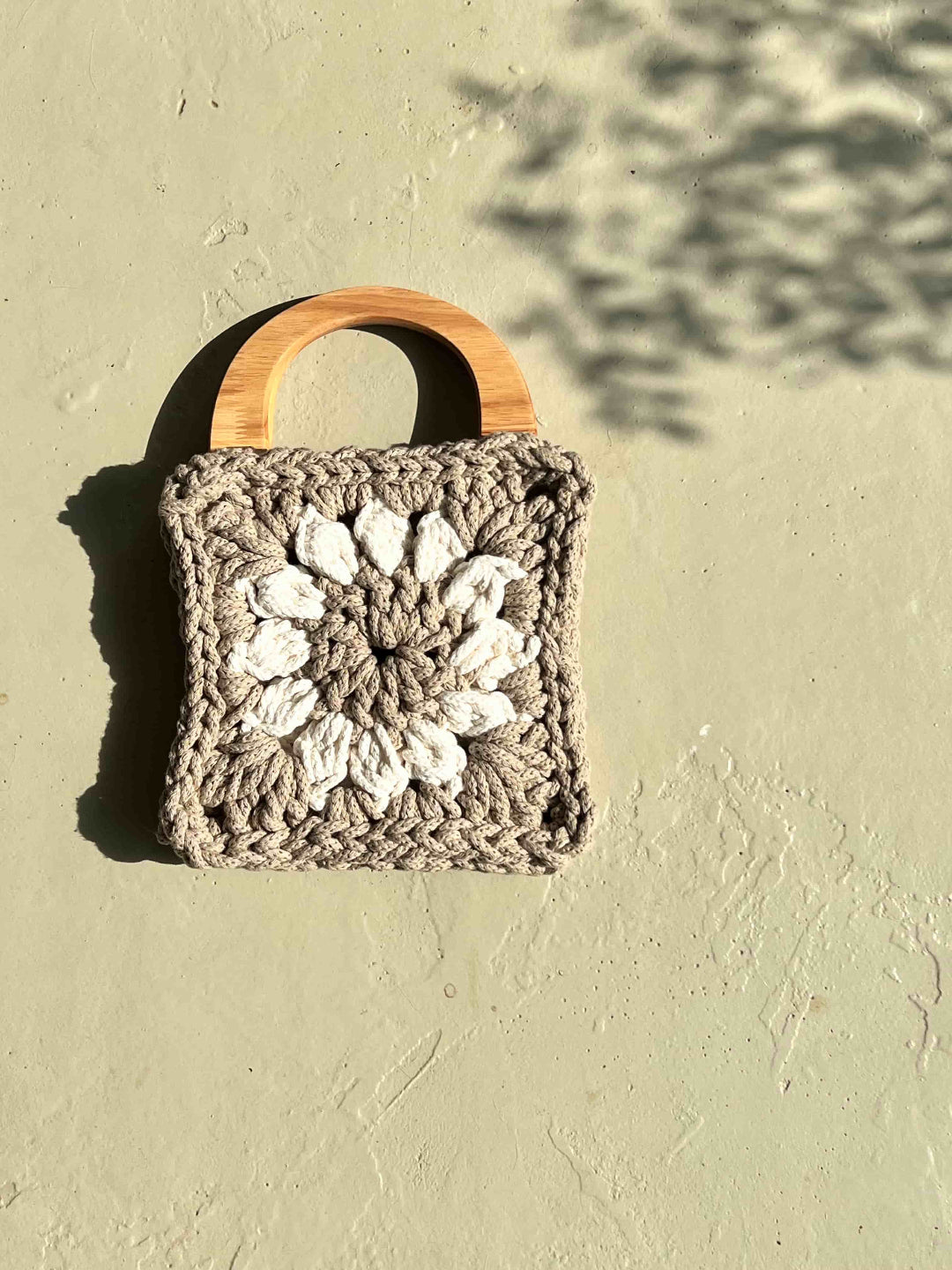 Bolso de algodón tejido a mano en Barcelona de Maas Colors