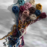 flor de ganchillo hecha a mano en Barcelona de Maas Colors