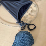 bikini de ganchillo hecho a mano con braguita de lycra de Maas Colors