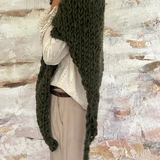 chales de mohair tejidos a mano en Barcelona de Maas Colors