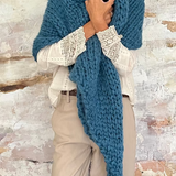 chales de mohair tejidos a mano en Barcelona de Maas Colors