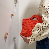Bolso de algodón tejido a mano en Barcelona de Maas Colors