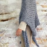 chales de mohair tejidos a mano en Barcelona de Maas Colors