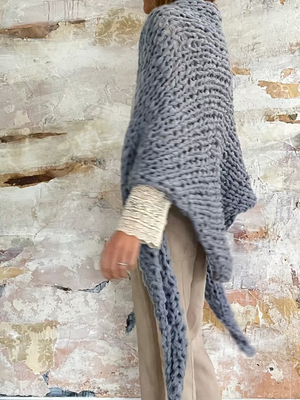 chales de mohair tejidos a mano en Barcelona de Maas Colors