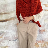 chales de mohair tejidos a mano en Barcelona de Maas Colors