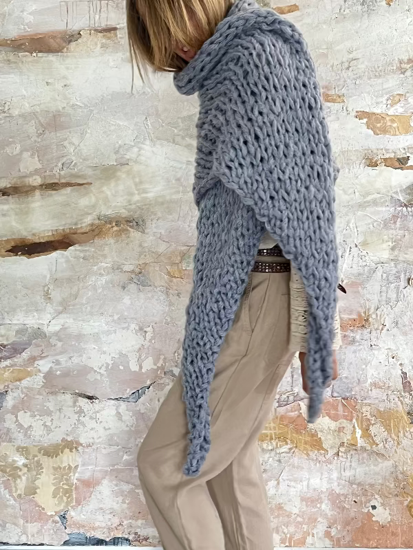 chales de mohair tejidos a mano en Barcelona de Maas Colors