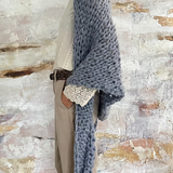 chales de mohair tejidos a mano en Barcelona de Maas Colors