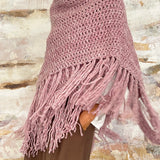 hippie shawl vegan wool