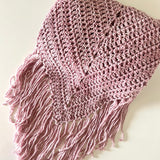 hippie shawl vegan wool