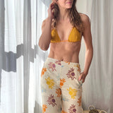 bikini de ganchillo hecho a mano con braguita de lycra de Maas Colors