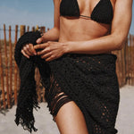 bikini de ganchillo hecho a mano con braguita de lycra de Maas Colors