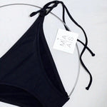 bikini de ganchillo hecho a mano con braguita de lycra de Maas Colors