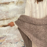 chales de mohair tejidos a mano en Barcelona de Maas Colors