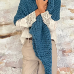 chales de mohair tejidos a mano en Barcelona de Maas Colors